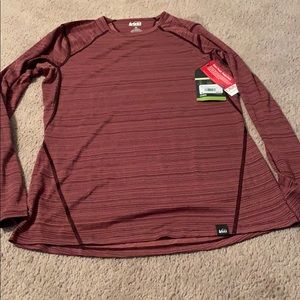 REI lightweight Crew base layer